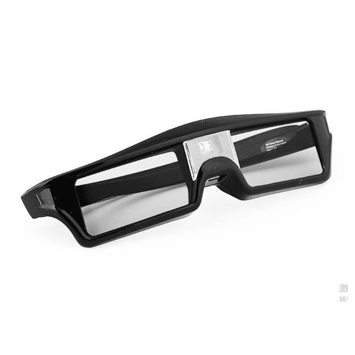 Lunette 3D RF Lunette 3D Active Obturateur Rechargeables Convient aux 3D RF Televiseur et Projecteur Lunettes 3D