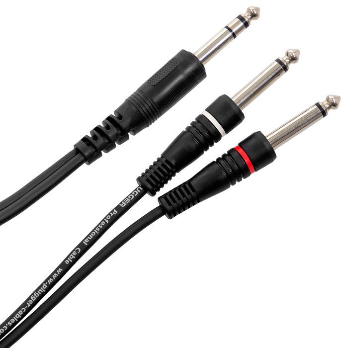 Câblage et connectique Plugger Câble Y Mini Jack Femelle Stéréo - RCA