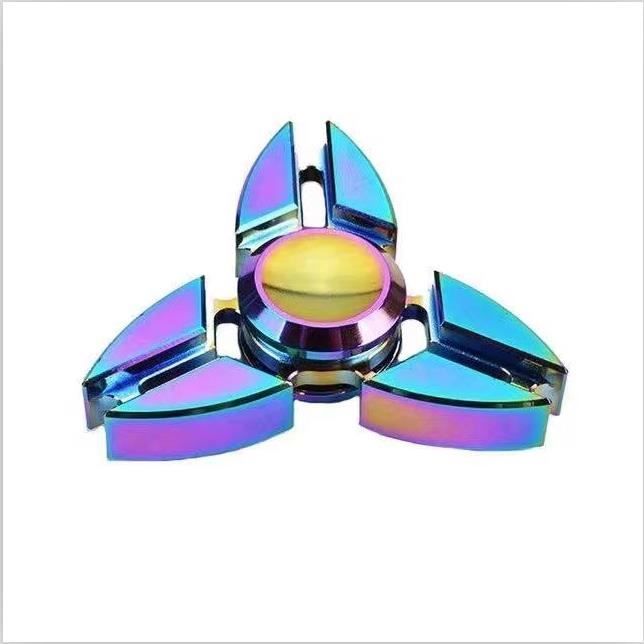 3 Finger Toy 3 Couleurs Noir Argent Rouge 61x34 Mm Spinner