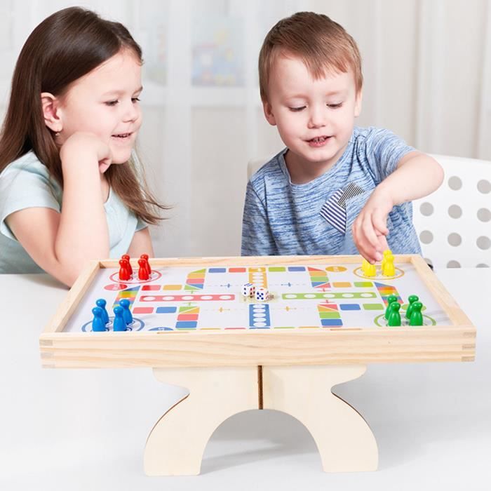 Jouet éducatif pour enfants de football de table en bois, jeu de société  interactif intérieur parent-enfant à deux joueurs - Cdiscount Jeux - Jouets