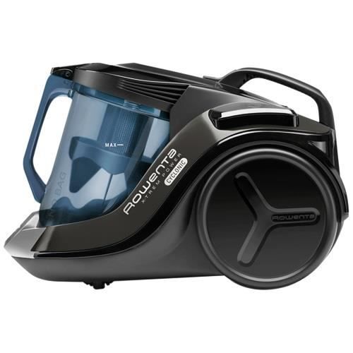 24€06 sur L'aspirateur sans sac Rowenta Compact Power XXL RO4825EA 550 W  Noir - Achat & prix