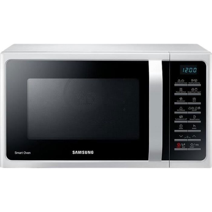 Samsung Smart Oven MC28H5015AW Four microondes combiné grill pose