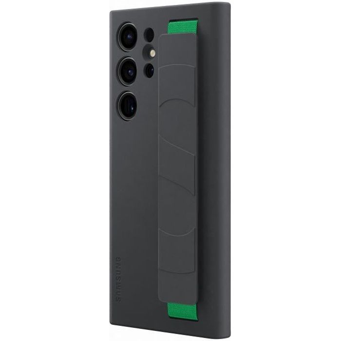 Coque Silicone SAMSUNG avec lanière S23 Ultra