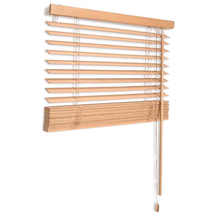 Store vénitien en bois SolDecor JH3 Store vénitien en bois 110x160cm aspect chêne