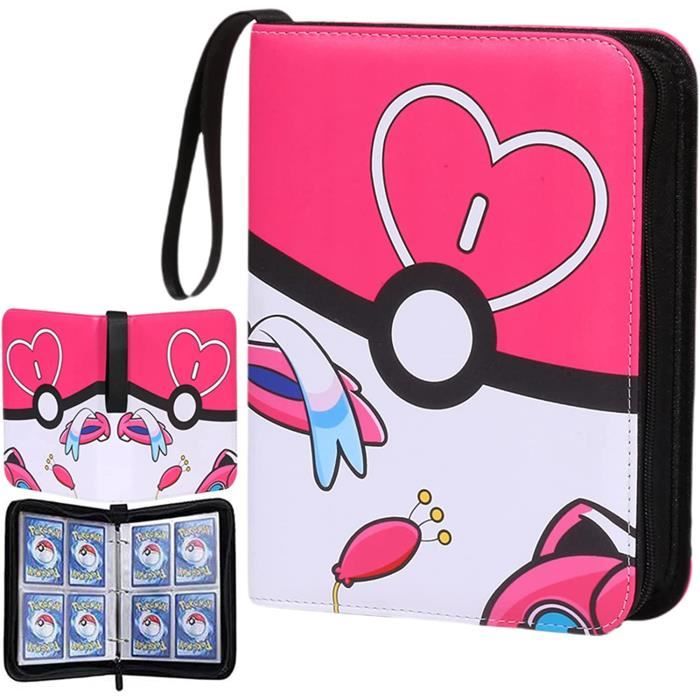 WLXWZ Classeur Rangement Carte, 60 Pages Capacité De 1080 Cartes-9 Poches, Grand A4 Classeur