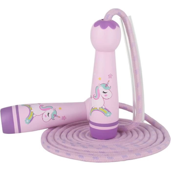 Corde A Sauter Enfant 8 Ans Corde À Sauter Réglable Pour Enfants, Longueur Réglable, Avec Poignée Corde Sauter Crossfit
