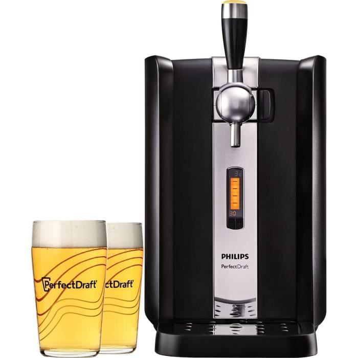 Tireuse à bière Perfectaft HD372026 + 2 verres Perfectaft 50cl23 Cdiscount Electroménager