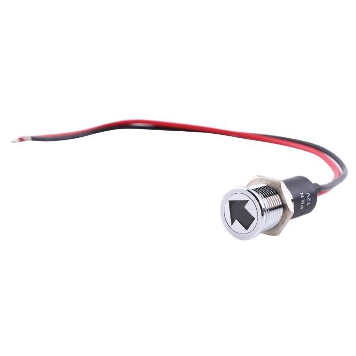 Indicateur LED Pour Tableau De Bord - 8 à 16mm - 12-36V - Pour Véhicule Custom