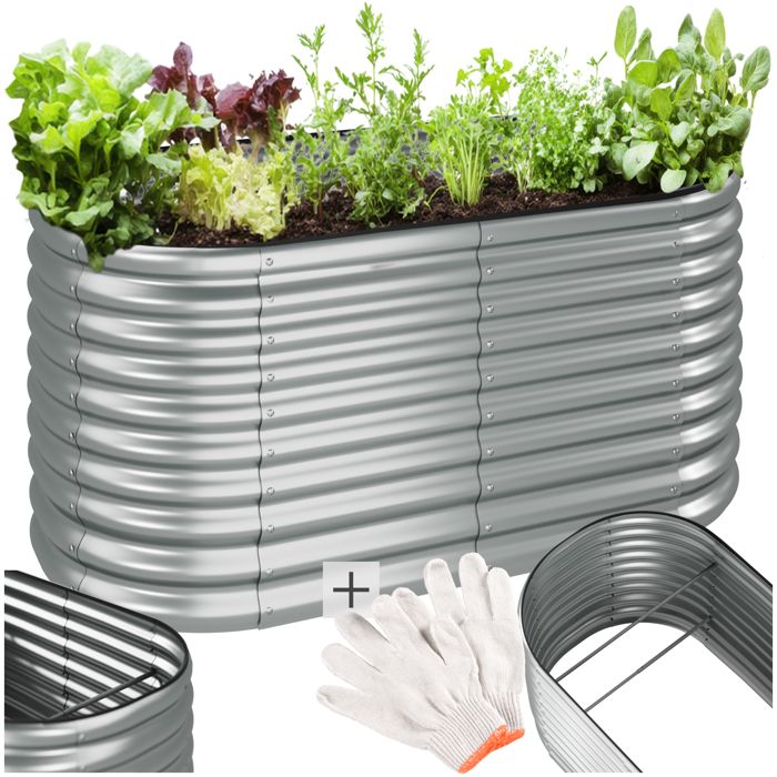 Carré potager - TECTAKE - Carré potager FLORMMA 160 x
