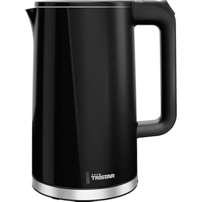 Bouilloire Électrique TRISTAR WK-3407 – 1,7L, 2200W, Double Paroi Cool Touch