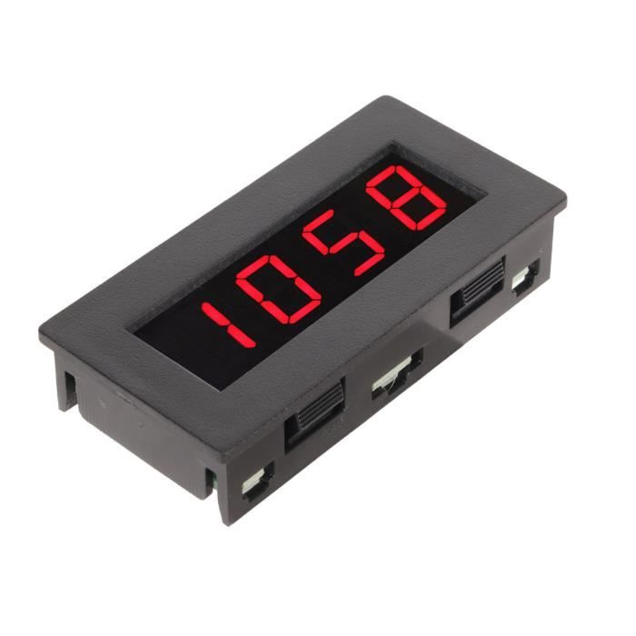 Tachymètre Numérique LED Rouge Vert Bleu, Compteur de Vitesse RPM Joli Hall, Capteur de Proximité DC 8-15V, Plage de Mesure 10-9999RPM, 4 Tachymètre Numérique LED Rouge Vert Bleu, Compteur de Vitesse RPM Joli Hall, Capteur de Proximité DC 8-15V, Plage de Mesure 10-9999RPM, 4