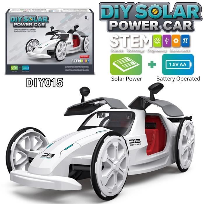 Voiture Jouet Solaire Bnineteenteam - Mini Voiture à énergie Solaire - Jouet éducatif Et Modèle De Transformation