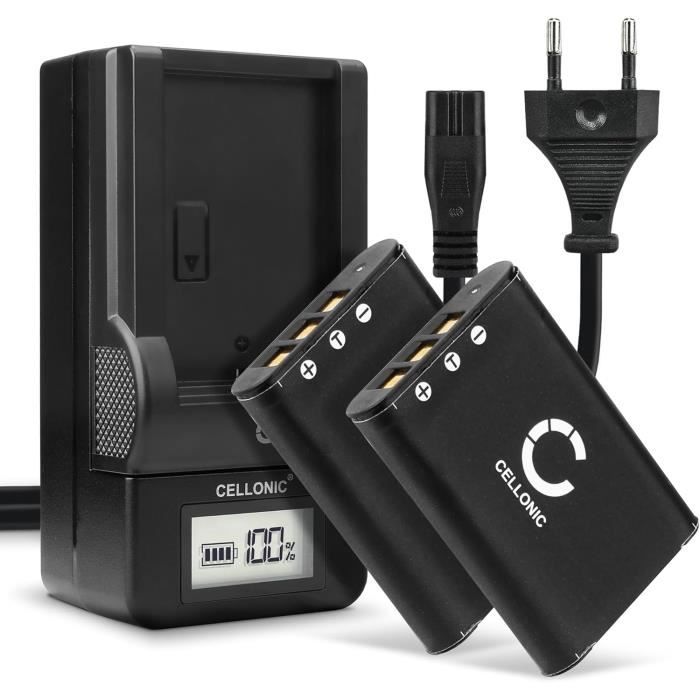 Batterie + Chargeur (USB/Auto/Secteur) Pour Nikon EN-EL11, Coolpix