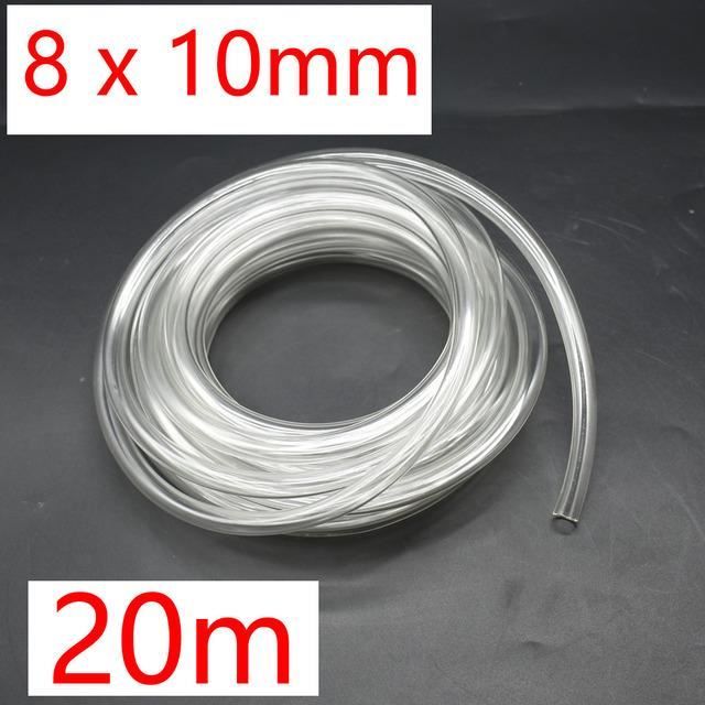 Rebower Tube Rigide En Plastique Transparent De 14 Pouces (35cm