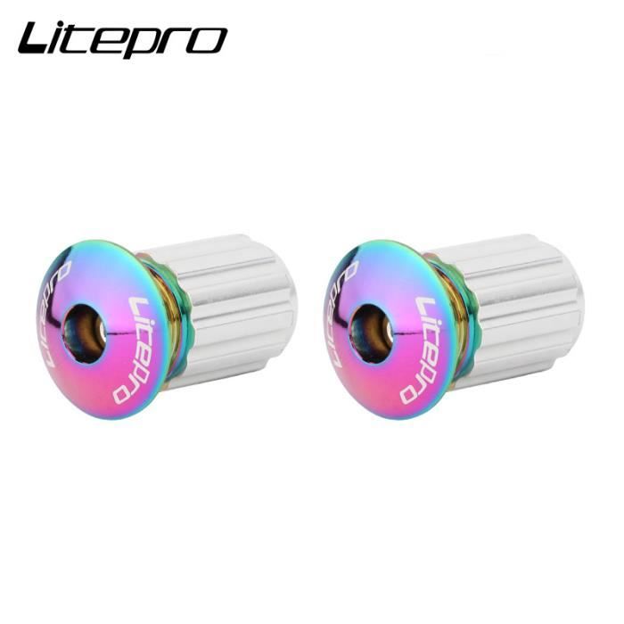 Bouchon De Guidon De Vélo En Aluminium - 1 Pièce - Finition Propre Et Légère - Taille Universelle