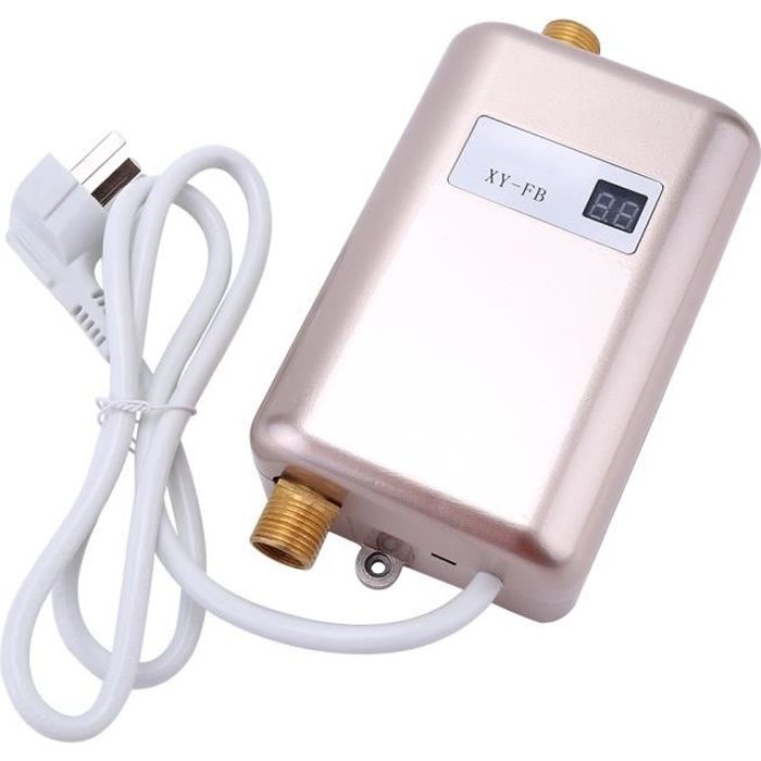 Chauffe Eau Instantane Sans Reservoir Electrique Chauffage De L Eau Pour Salle De Bain Cuisine Lavage Or Achat Vente Chauffe Eau Chauffe Eau Instantane Sans Cdiscount