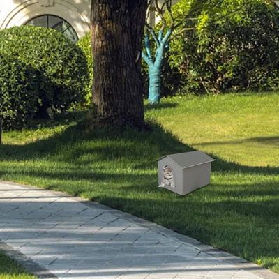 Niche Pour Chat Extérieur Imperméable – Base Surélevée – Tissu Oxford 4600D – Isolation – 3 Tailles (S, M, L) – Pour Jardin, Terrasse