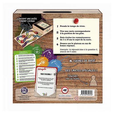 Jeu De Société TTMC (Tu Te Mets Combien ?) - Quiz Culture Générale, Auto-évaluation De 1 à 10 - Pour 2 à 16 Joueurs, Dès 14 Ans