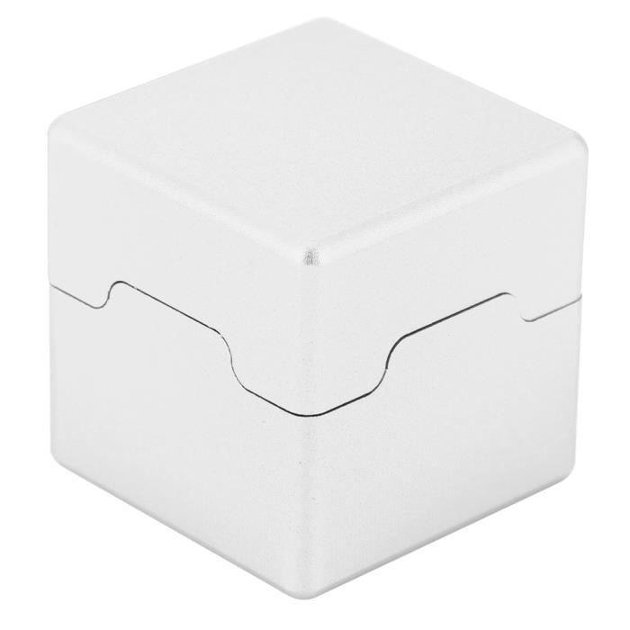 Porte-craie De Billard Drfeify – Aluminium, Aimanté, 3x3x3 Cm, Rouge/bleu/noir, étui De Transport
