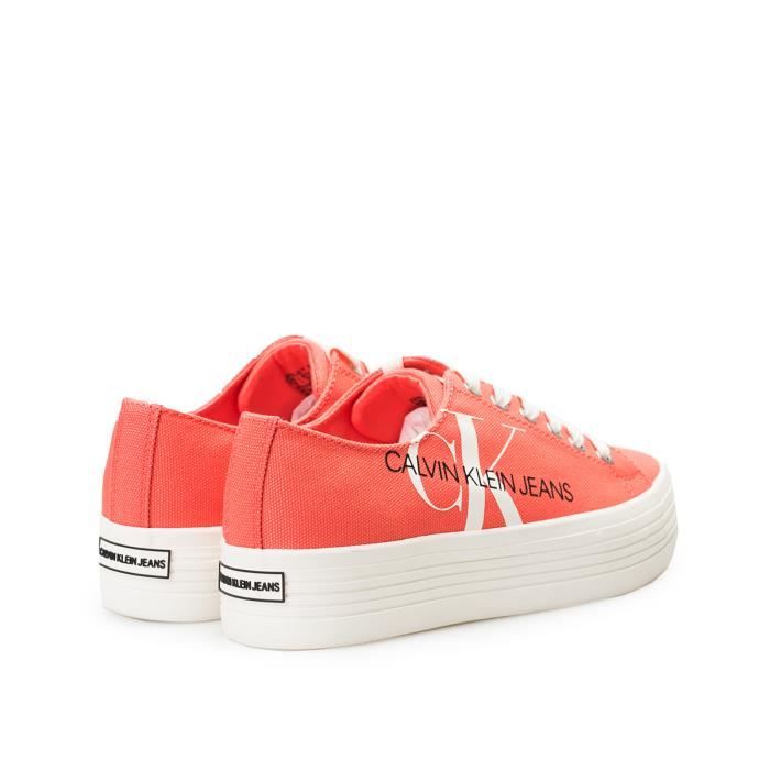 Basket calvin klein rouge deals