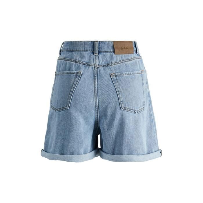 Short jean large femme sales