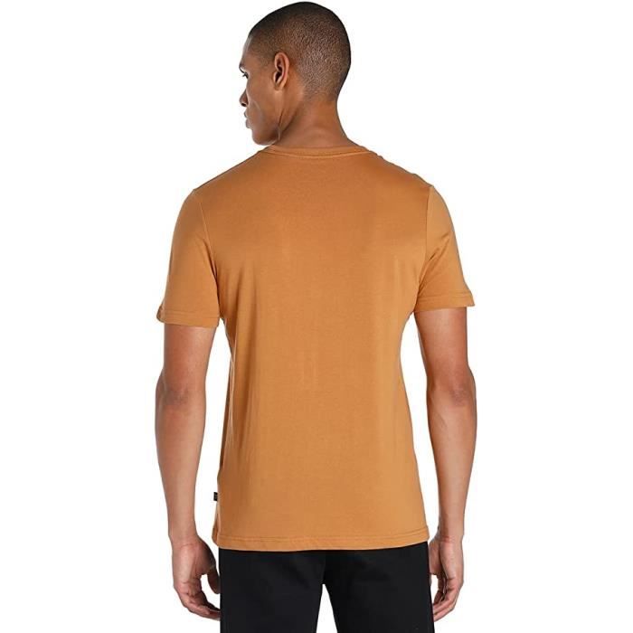 Tee shirt puma homme marron on sale