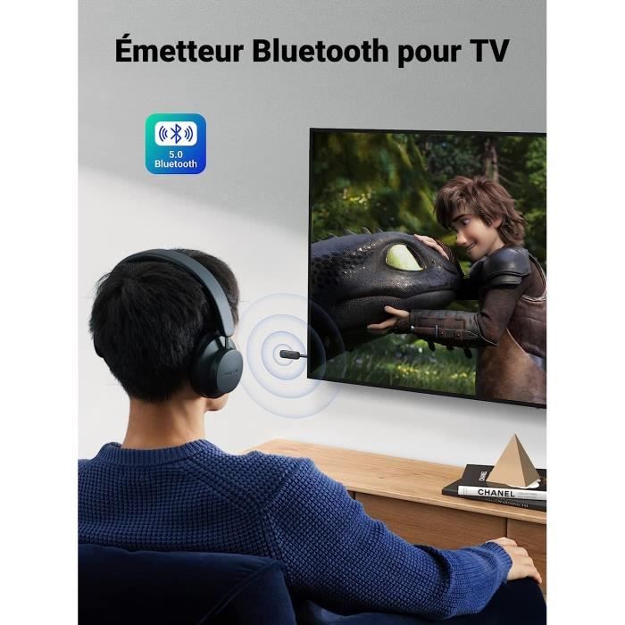 Adaptateur Bluetooth 5.0 UGREEN pour TV Émetteur Récepteur 2 en 1