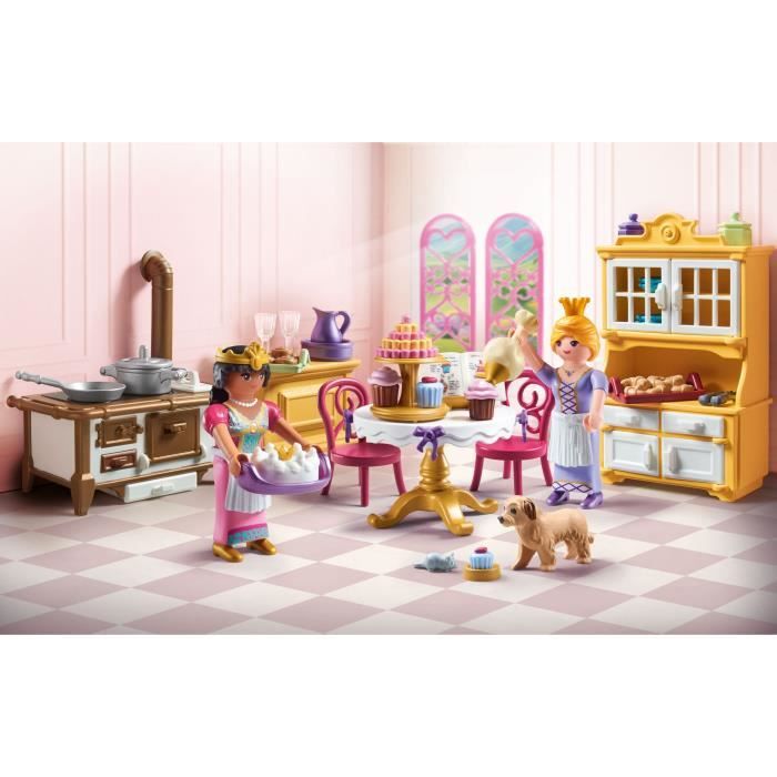 Trône En Feuilles Avec Roses Playmobil (H848) Féerique - Numéro 5492, Occasion, Univers Playmobil - Fabriqué En Allemagne