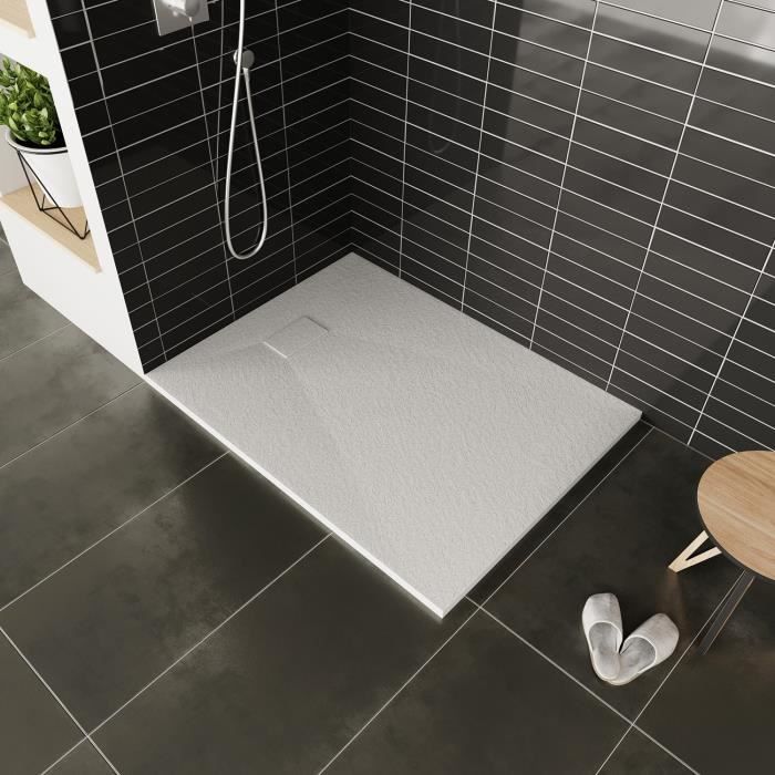 Receveur de douche extra-plat en céramique - Cascade VITRA