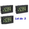3x thermomètre hygromètre digital humidité Lot de3-2