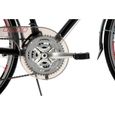 VTC 28" Vegas noir TC 53 cm - KS CYCLING - Vélo tout chemin avec cadre acier et 21 vitesses SHIMANO-2