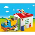 PLAYMOBIL - 70184 - PLAYMOBIL 1.2.3 - Ouvrier avec camion et garage - Matériaux mixtes - Enfant - Multicolore-2