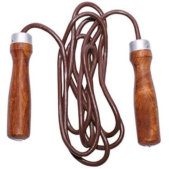 Leather jump rope (corde à sauter cuir) Hock design Leather jump rope (corde à sauter cuir) Hock design