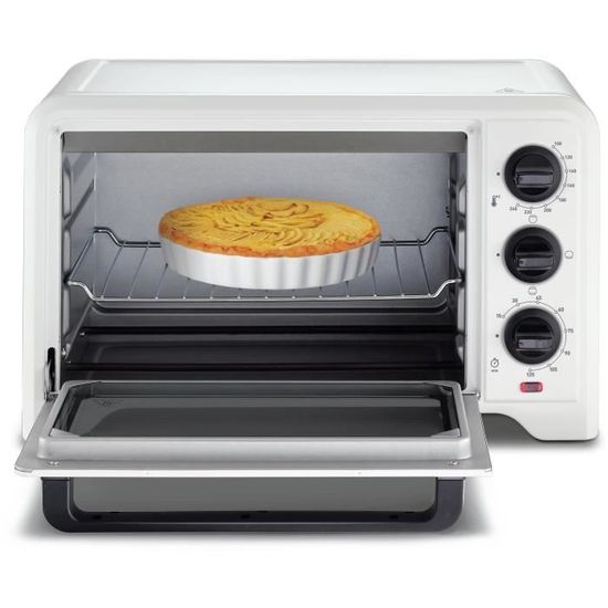 Four Électrique Posable 19 L,Compact,Chaleur Tournante,6 Modes De