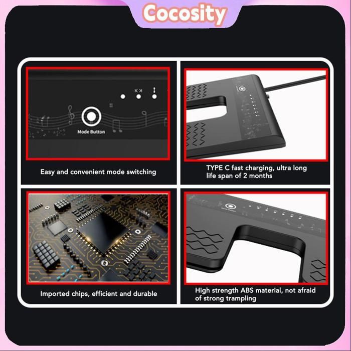 Pedale Bluetooth Tourne Page P¨¦dale Intelligente Sans Fil, Bluetooth Tourne Page Pedale Tourneur Partitions