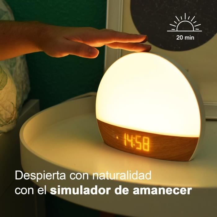 Lumiere store alarm clock