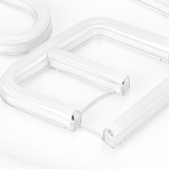 Enseigne LED "OPEN" Néon - 45.5x15.5cm - Pour Devanture Magasin, Bar, Restaurant - Économique Et Visible