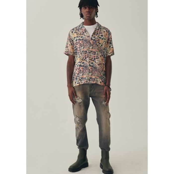 Chemise homme multicolore 2025
