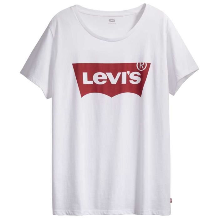 T shirt best sale levis femme gris