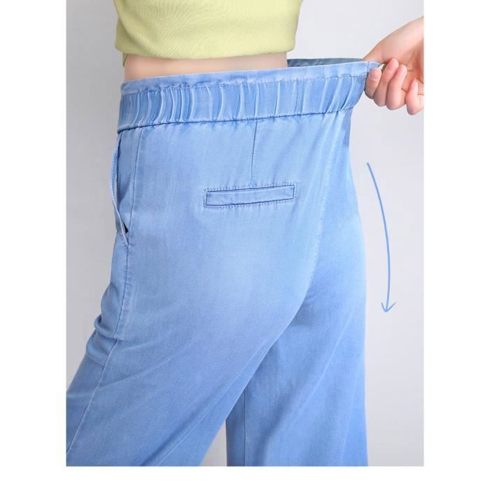 Pantalon été femme grande taille clearance