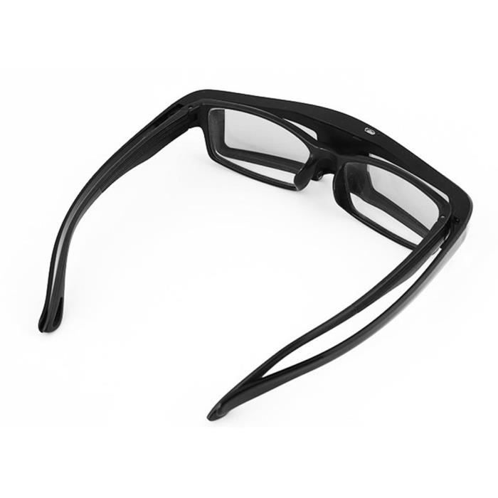 Lunette 3D RF Lunette 3D Active Obturateur Rechargeables Convient aux 3D RF Televiseur et Projecteur Lunettes 3D