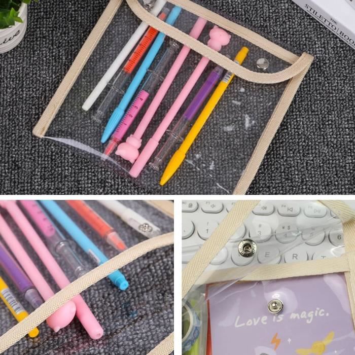 Trousse Transparente Maped School Pack 10 Pièces - Multicolore - Neuf Avec étiquettes
