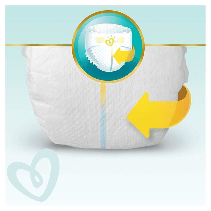 Pampers Premium Protection Taille 1 (2-5kg) - 216 Couches