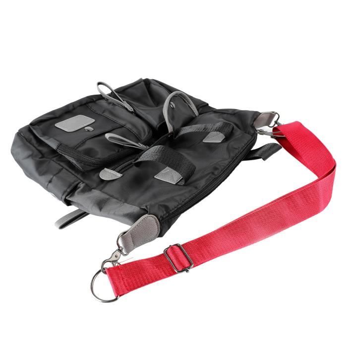 Zerone sacs de selle de vélo arrière Sac de porte-vélos Oxford tissu