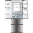 HAIER HB16WMAA - Réfrigérateur Multiportes 422L (301+121) - Froid ventilé - L 70x H190 cm - Inox-4