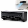 Climatiseur Mural Sans Conduit, Portable, Avec Télécommande Et Ventilateur À 3 Vitesses, Idéal Pour La Chambre, La Cuisine - Noir