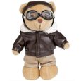 Jouet Peluche Teddy Bear Aviateur-0