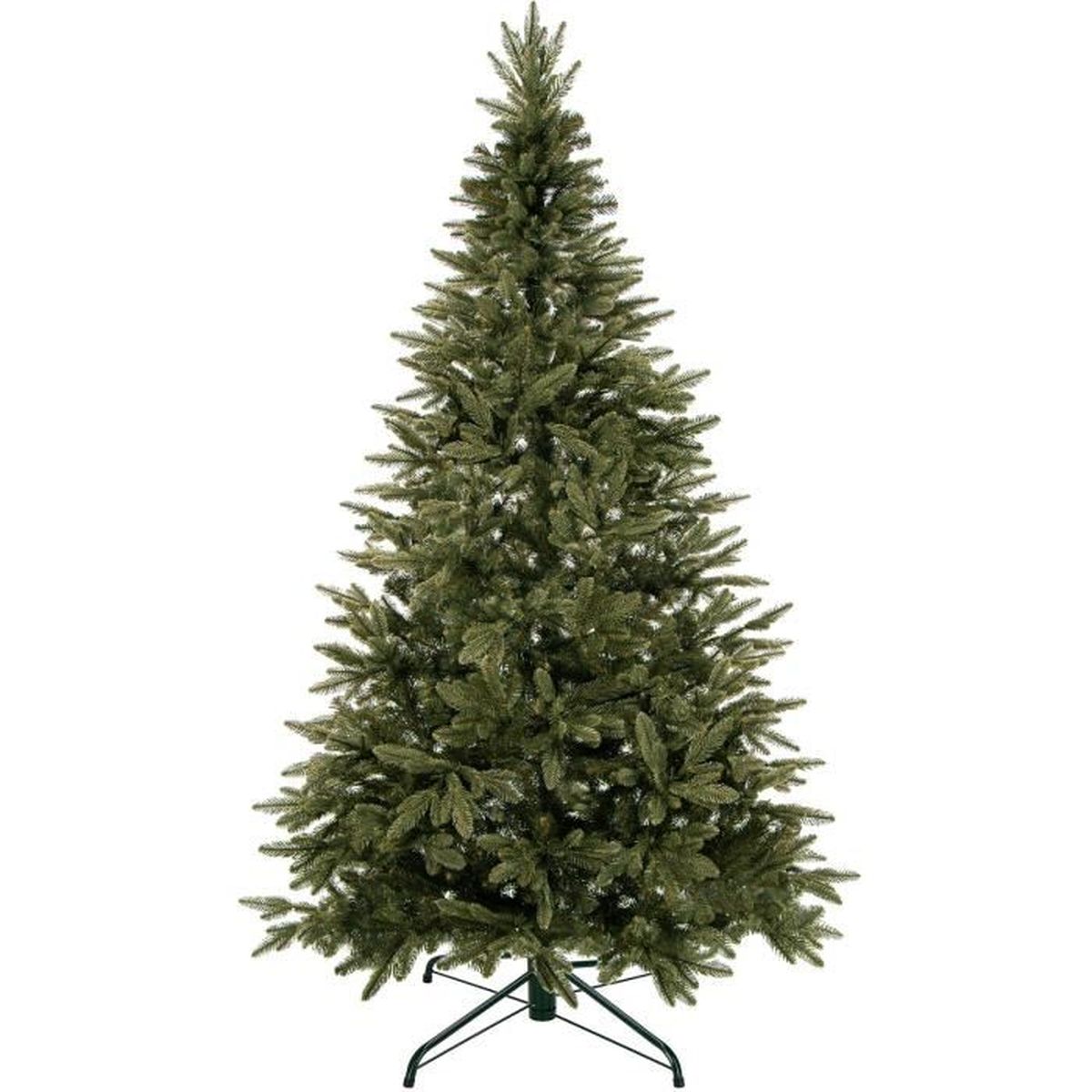 SPRINGOS® Sapin de Noël artificiel DELUXE avec Support Arbre de Noël Dense 220 cm Moulé par 
