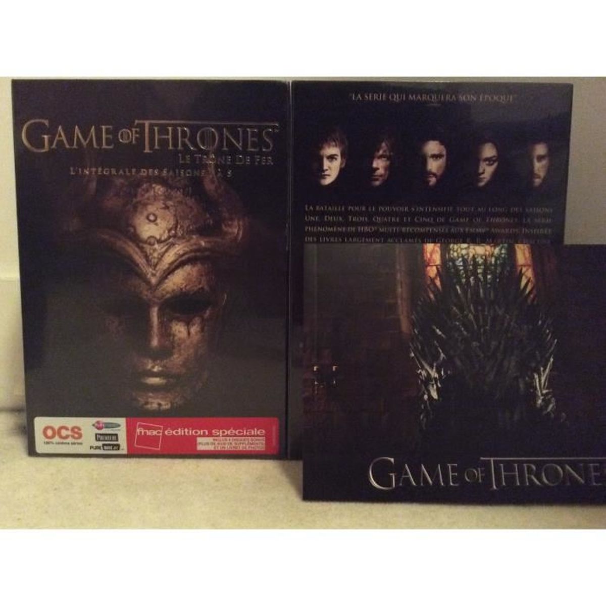 Game of Thrones Intégrale Saisons 1 à 5 Edition Spéciale Fnac