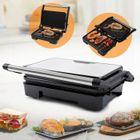 KOTEZU Grille Viande Électrique Multifonction | Ouverture 180° | Plaques Antiadhérent 22,5 cm * 14 cm | 1000 W